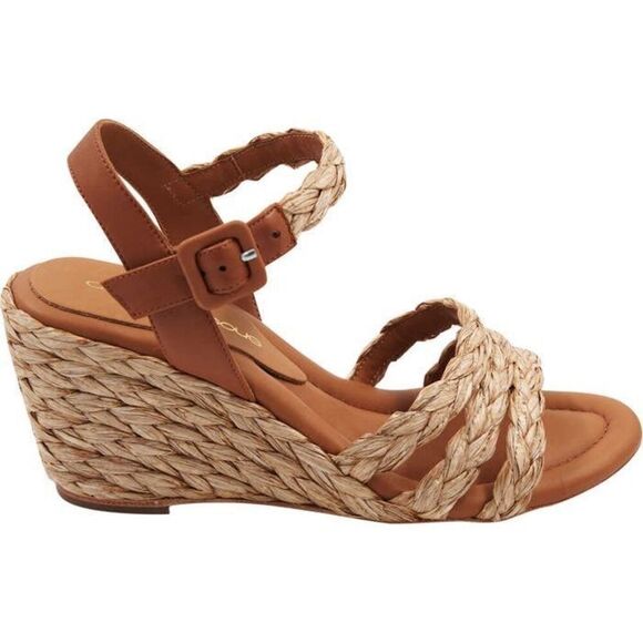 André Assous Milena Wedge Sandal Size 36 - Picture 4 of 9